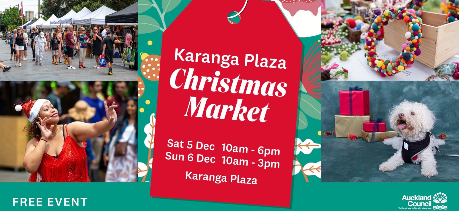 Karanga Plaza Christmas Market Narrowed