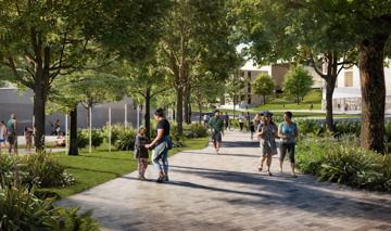 20230821 Panmure Render 1 Lagoon Drive Connection Crd Jasmax