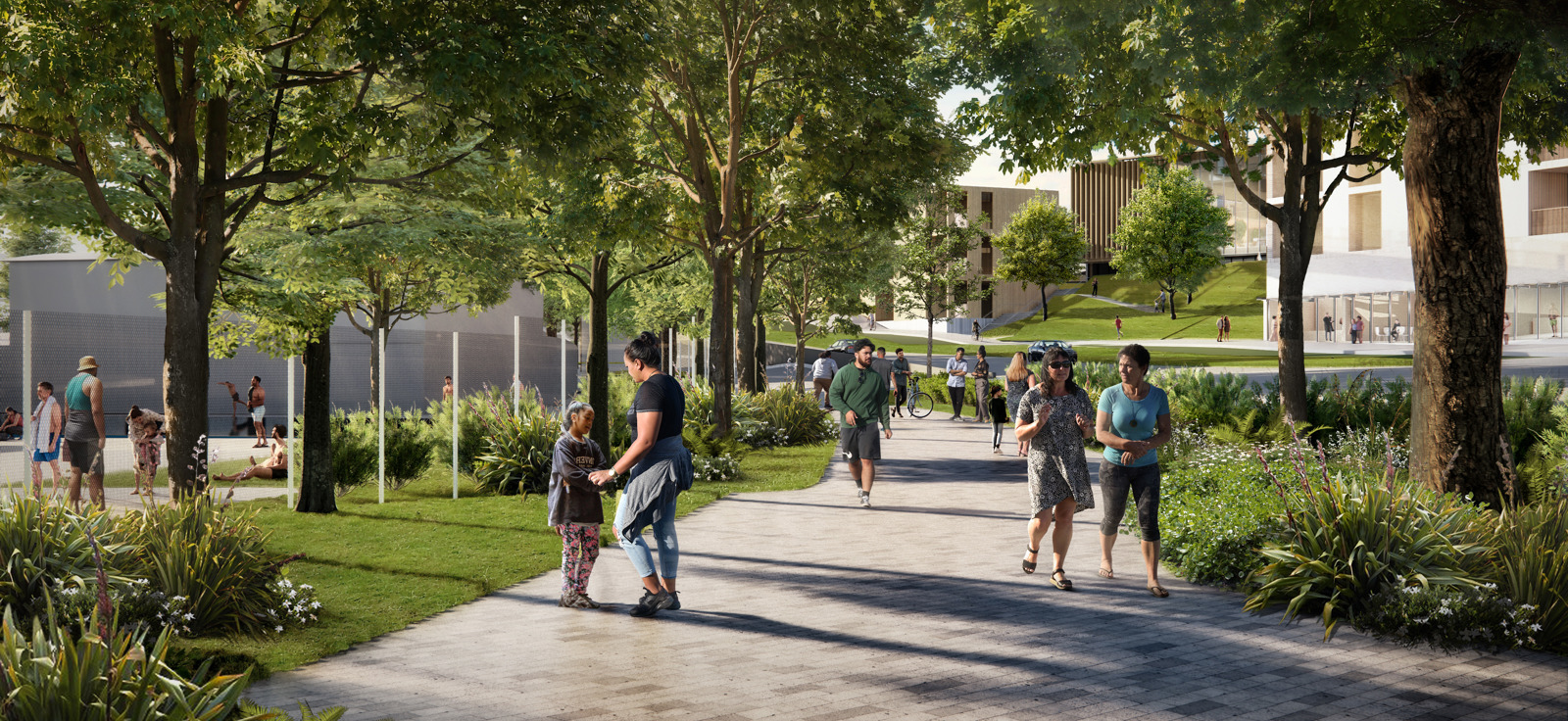 20230821 Panmure Render 1 Lagoon Drive Connection Crd Jasmax