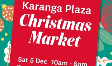 Karanga Plaza Christmas Market Cropped