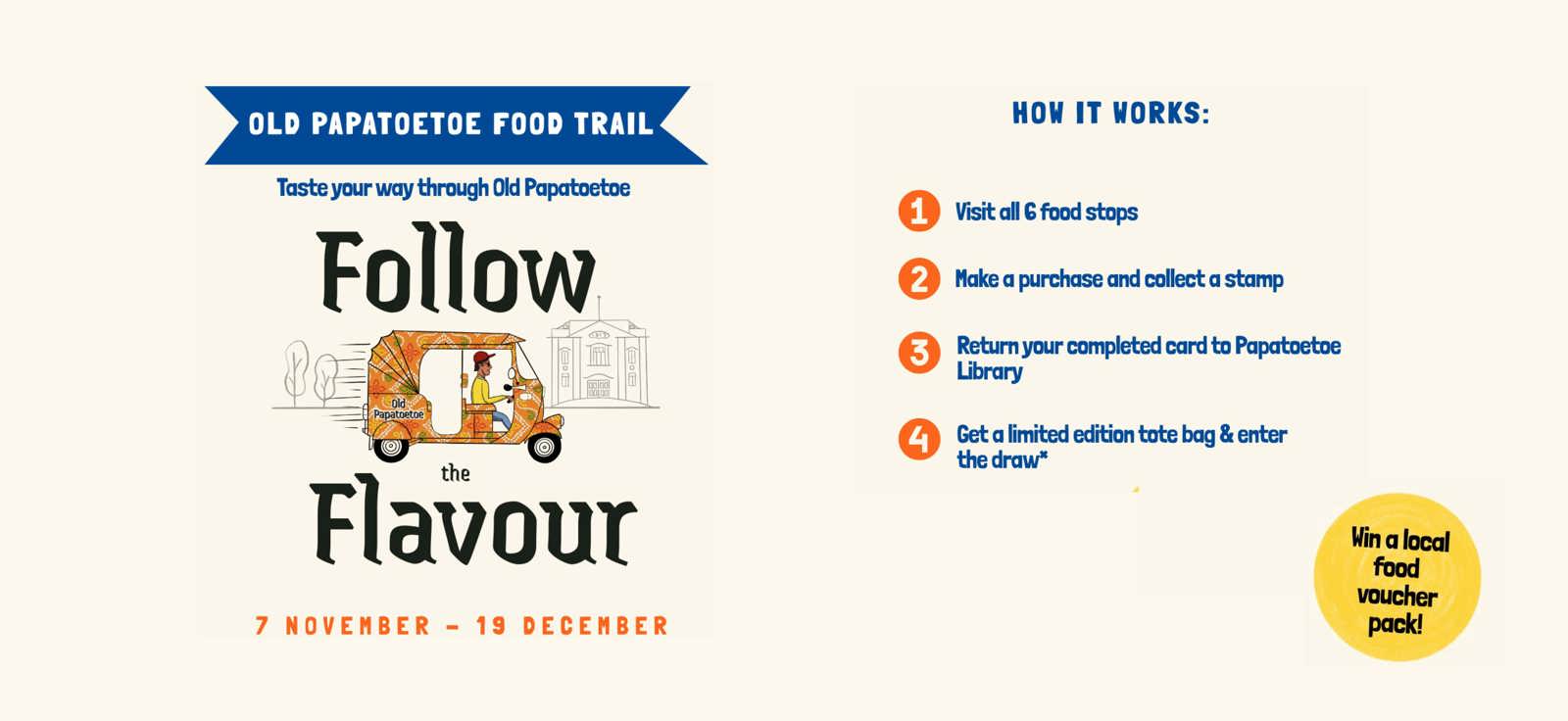 Food Trail Webpage Header Image