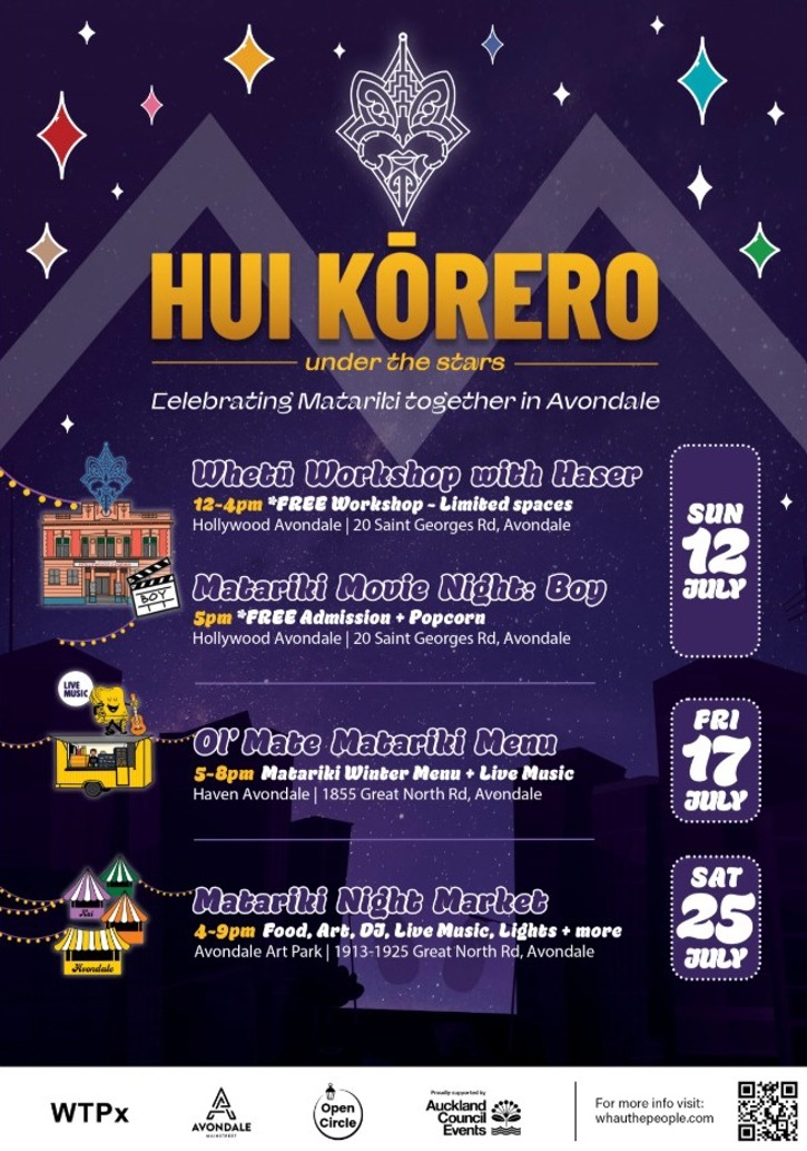 Hui Korero Poster