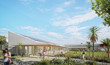 Northcote Community Hub View 01 Render