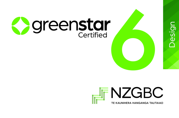 NZGBC GS Certification Mark 6 Star Design JPEG