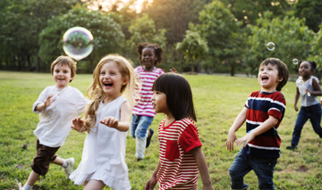 Kids playing