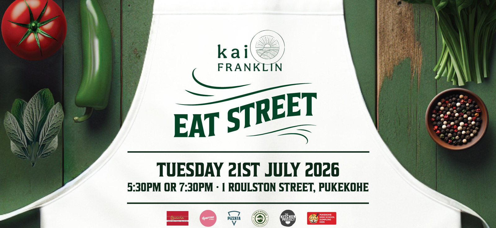2026 Kai Franklin Eat Street Banner