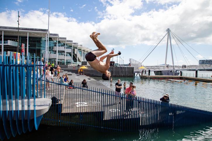 Karanga Plaza Harbour Pool Opening 2667