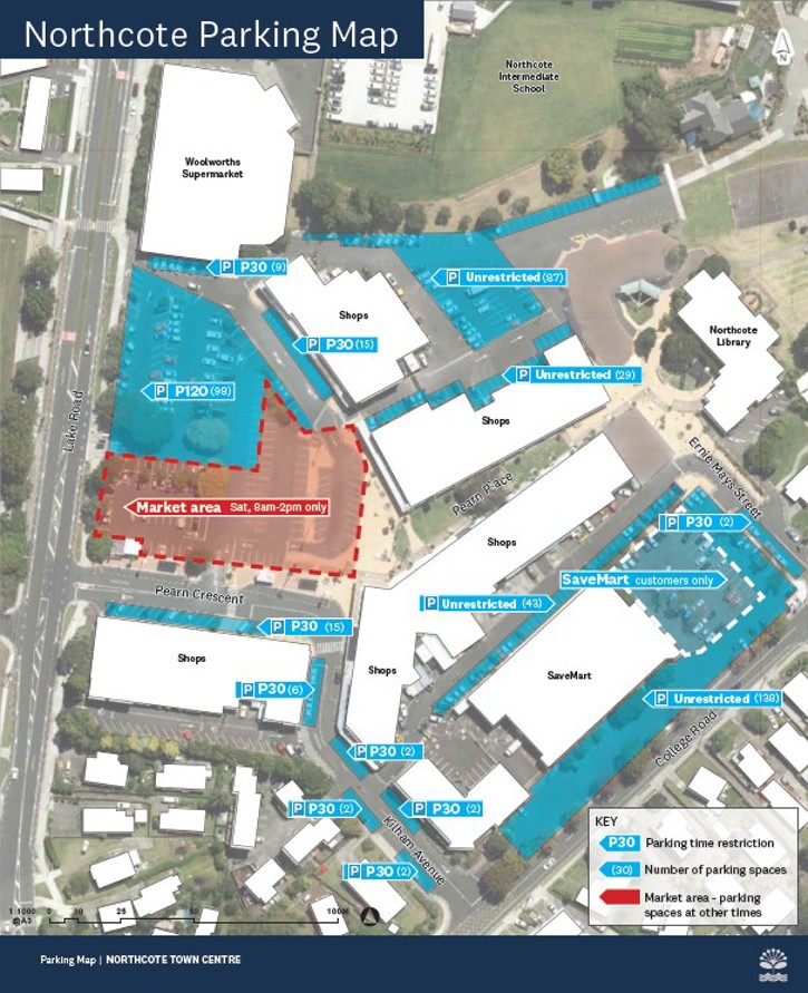 Northcote Market Map