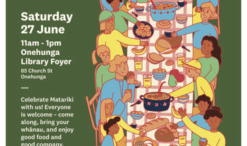 260526 AUDO Onehunga Community Lunch Poster A4 PRINT