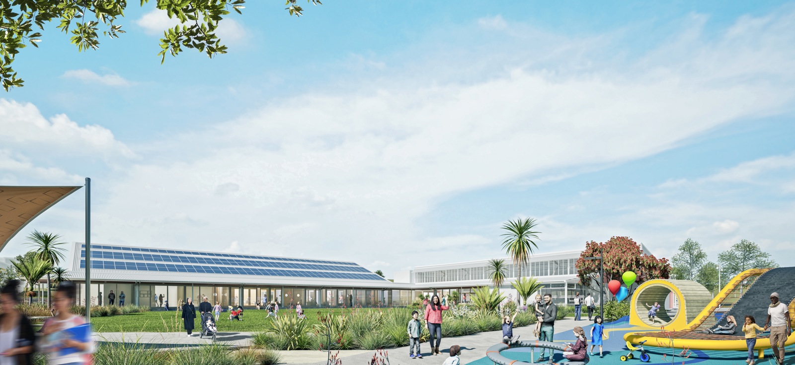Northcote Community Hub View 03 Render