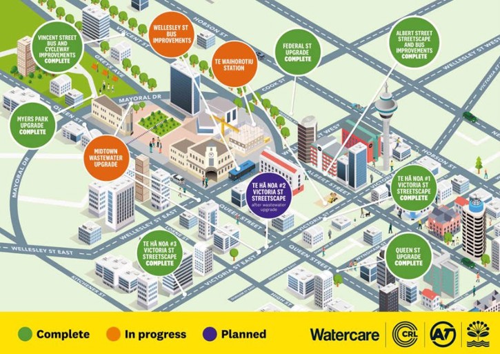 Midtown Projects Map