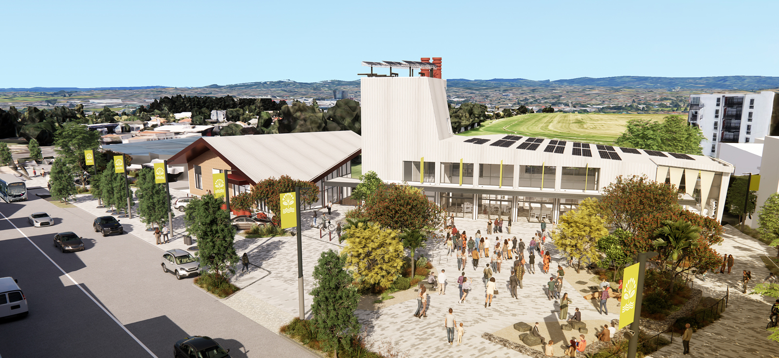 IGL 4269 Te Hono Render For Construction Landscape